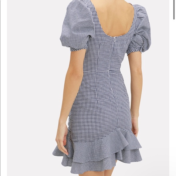 JONATHAN SIMKHAI
Oxford Gingham Mini Dress - Picture 3 of 5